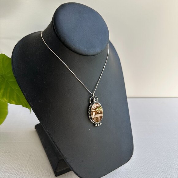 Jacqueline Smiley Sterling Pendant Necklace - Picture 3 of 14